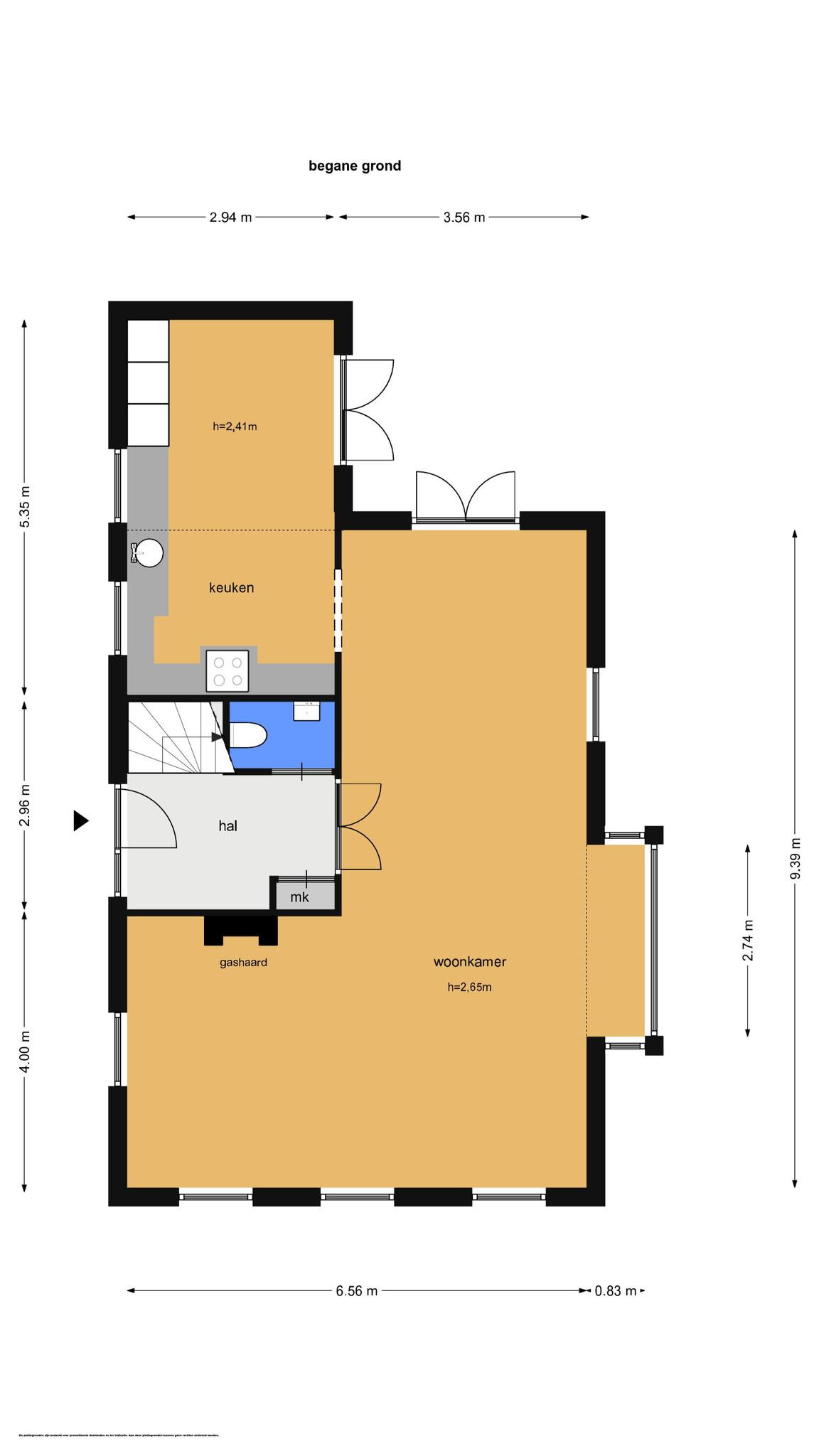 Wethouder van Hekezenlaan 5 (plattegrond 1)