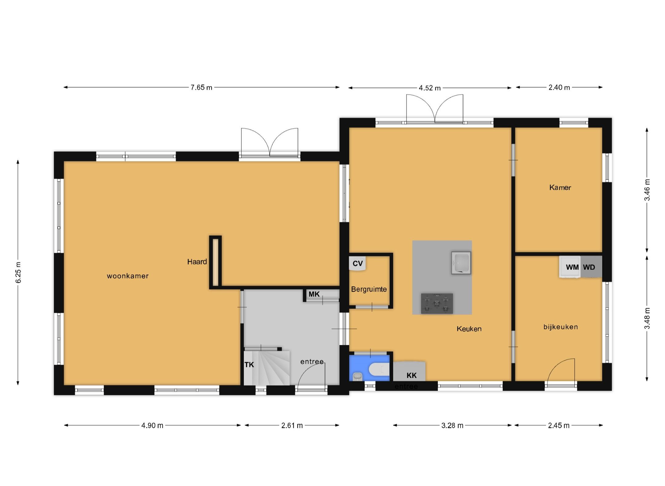 Kortelaan 1 (plattegrond 1)
