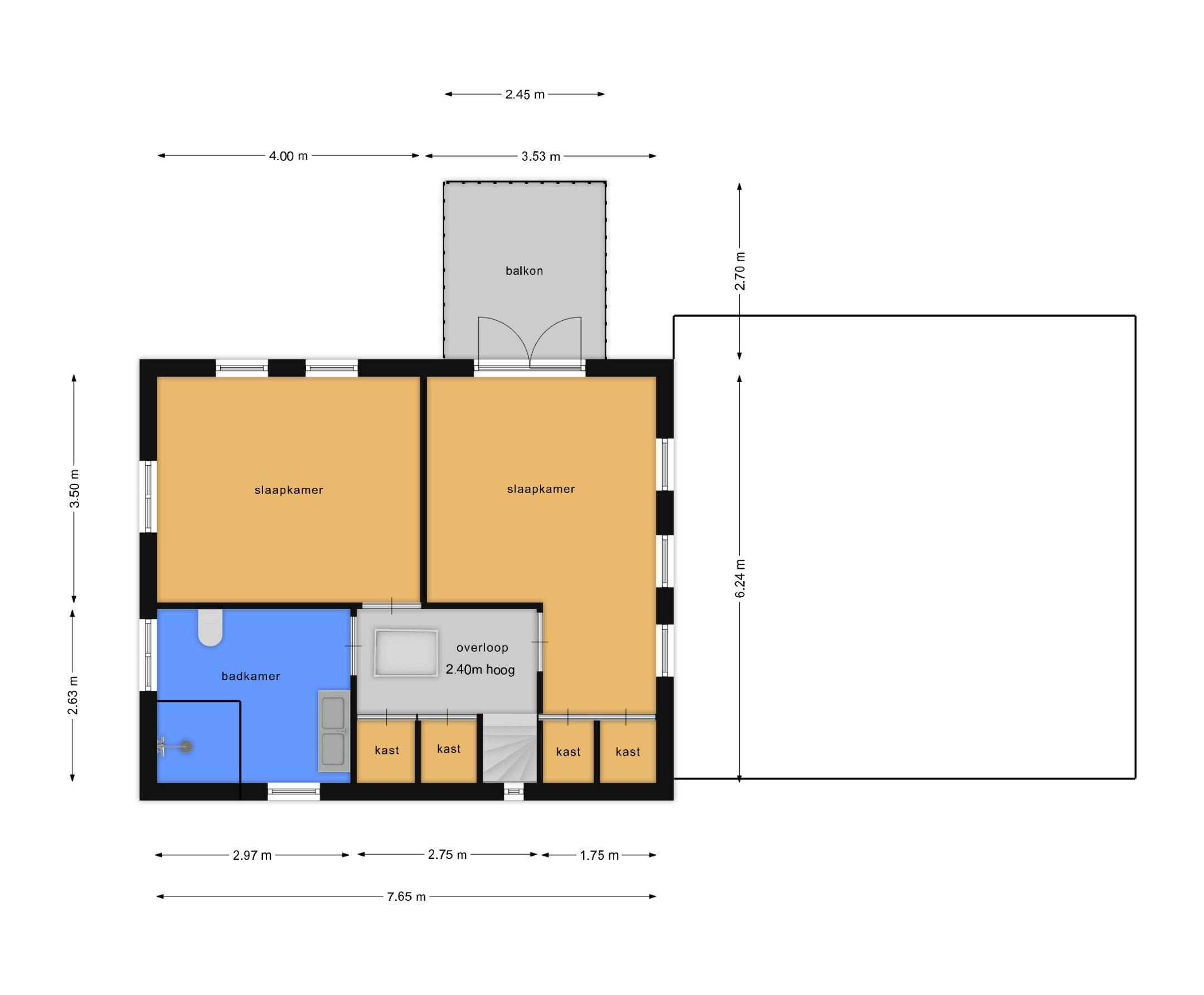 Kortelaan 1 (plattegrond 2)