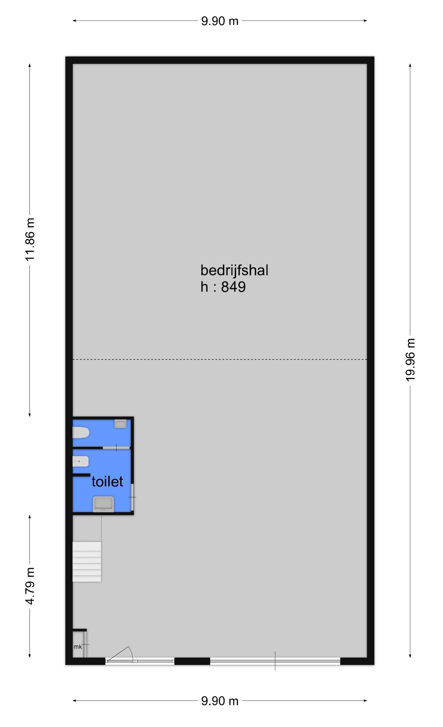 Koningsbergenweg 12 – 18 (plattegrond 1)
