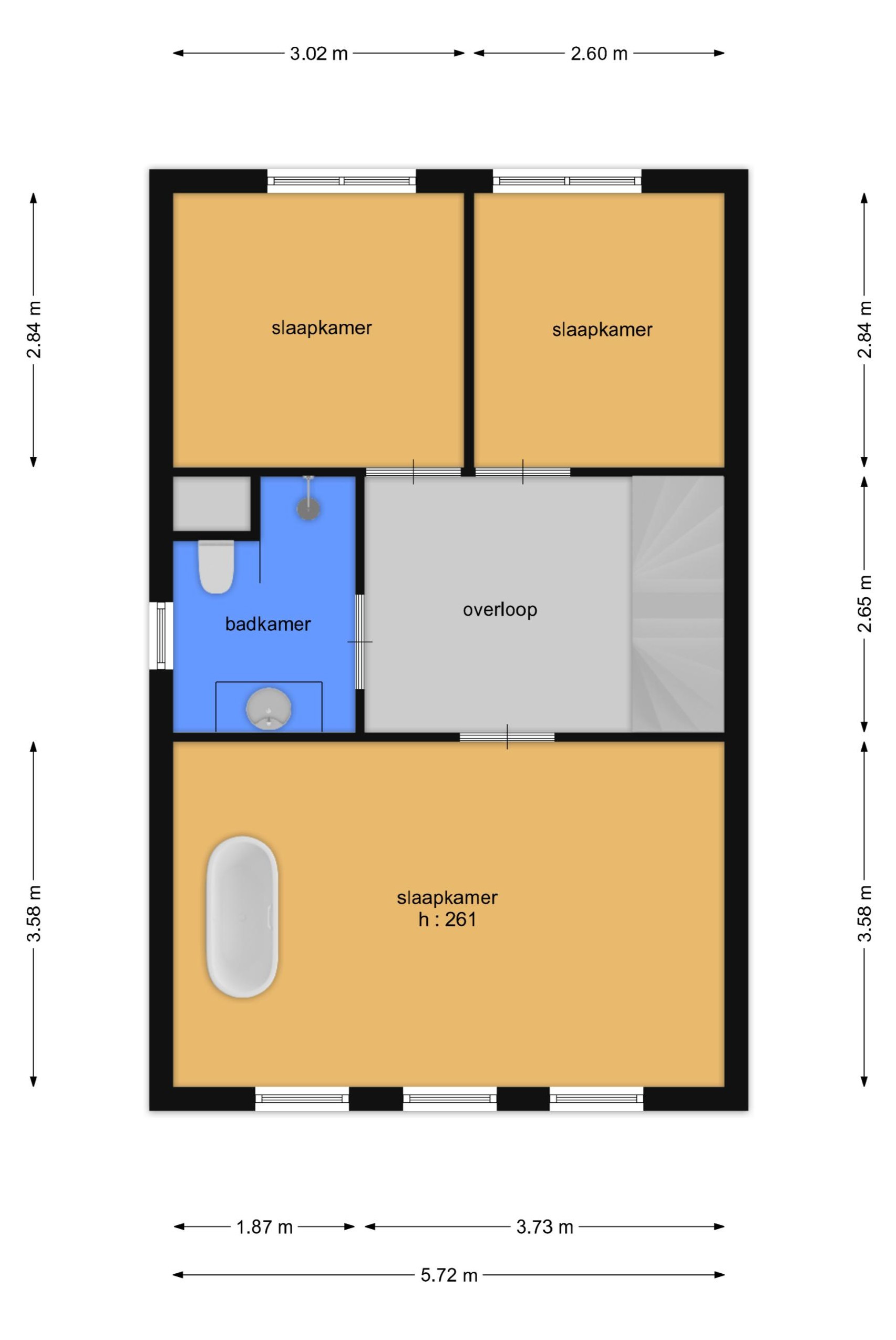 J. van den Broekstraat 7 (plattegrond 2)