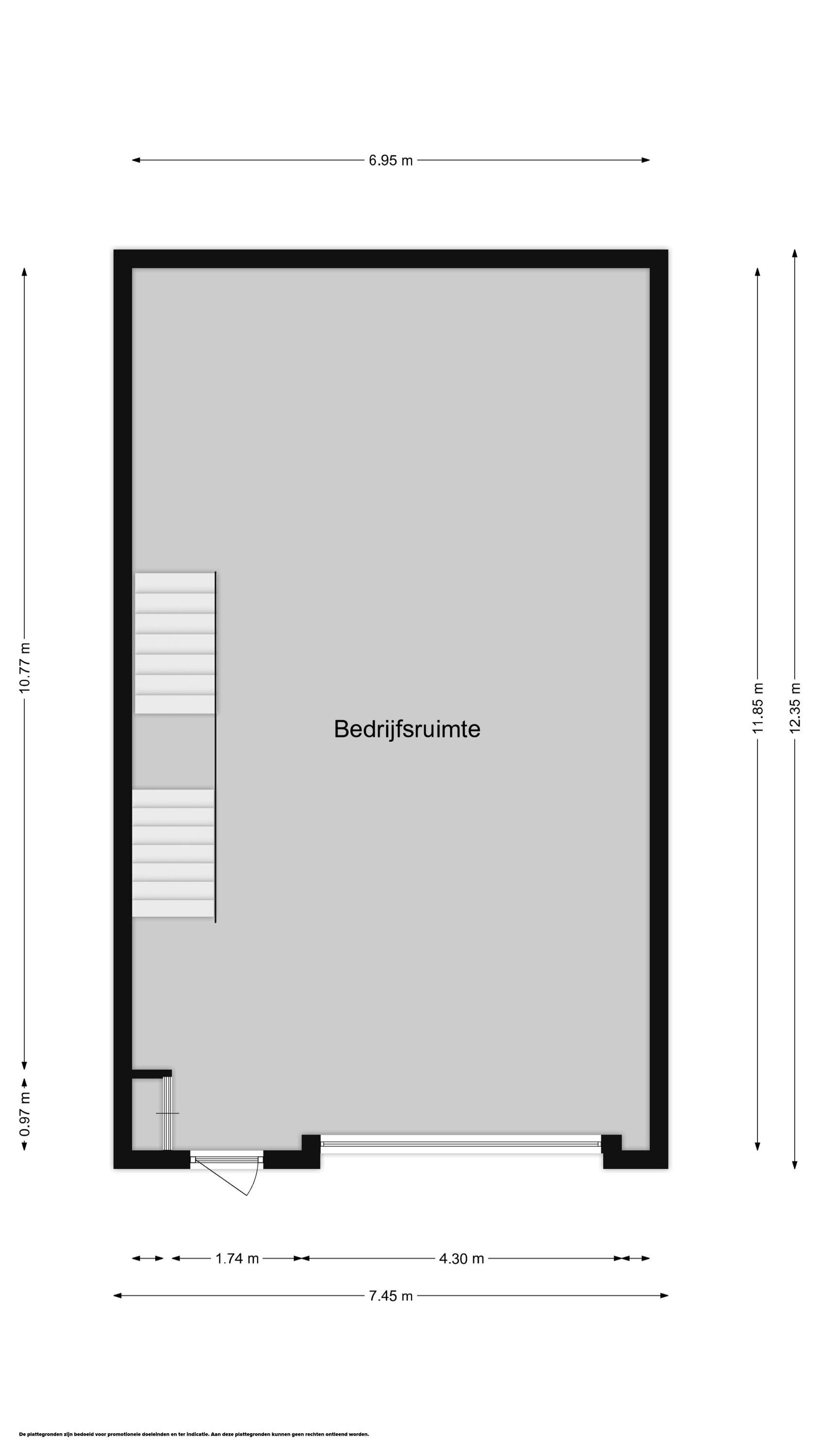 Stationsweg 425 – b (plattegrond 1)