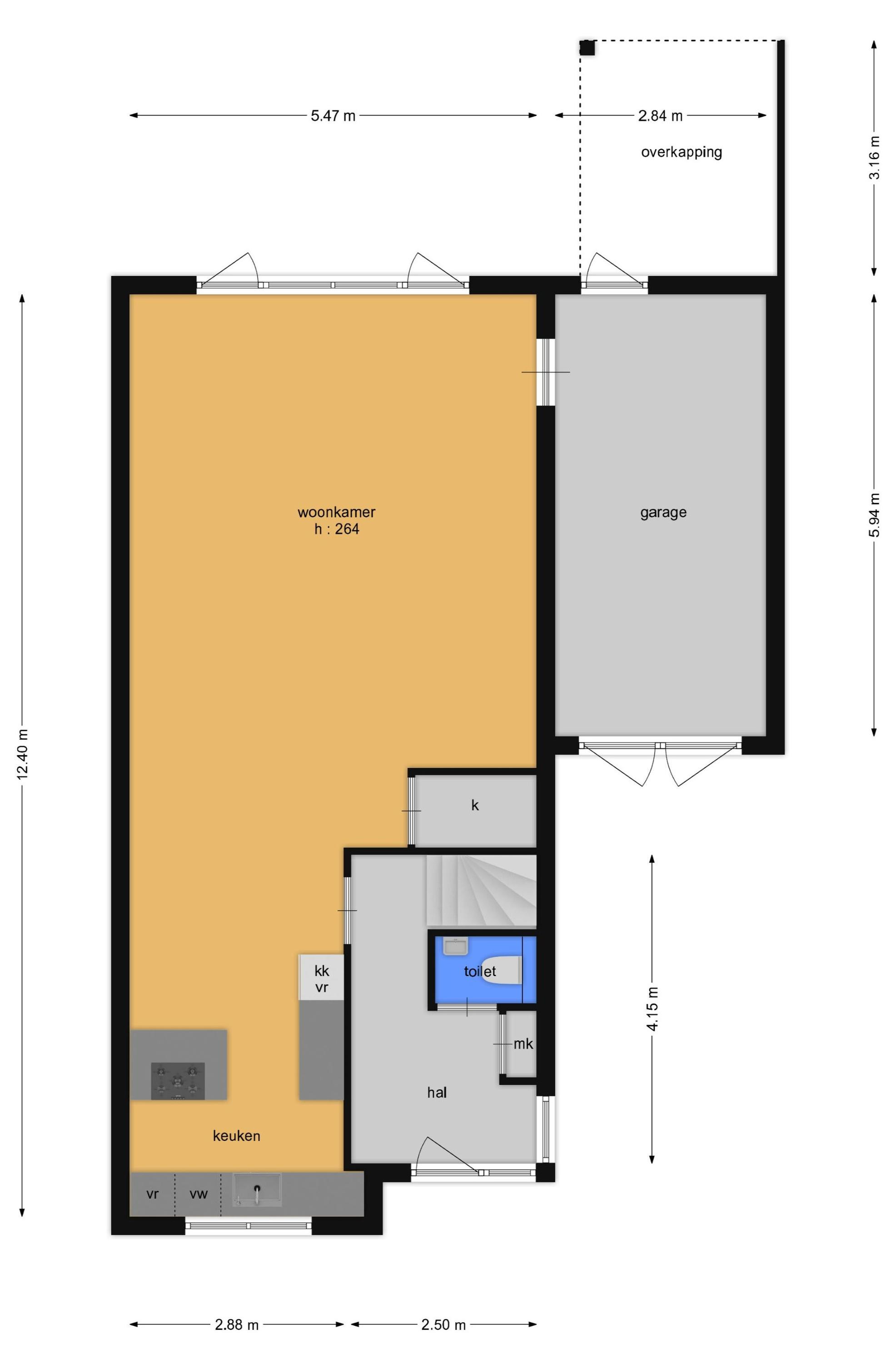 Vellerselaan 66 (plattegrond 1)