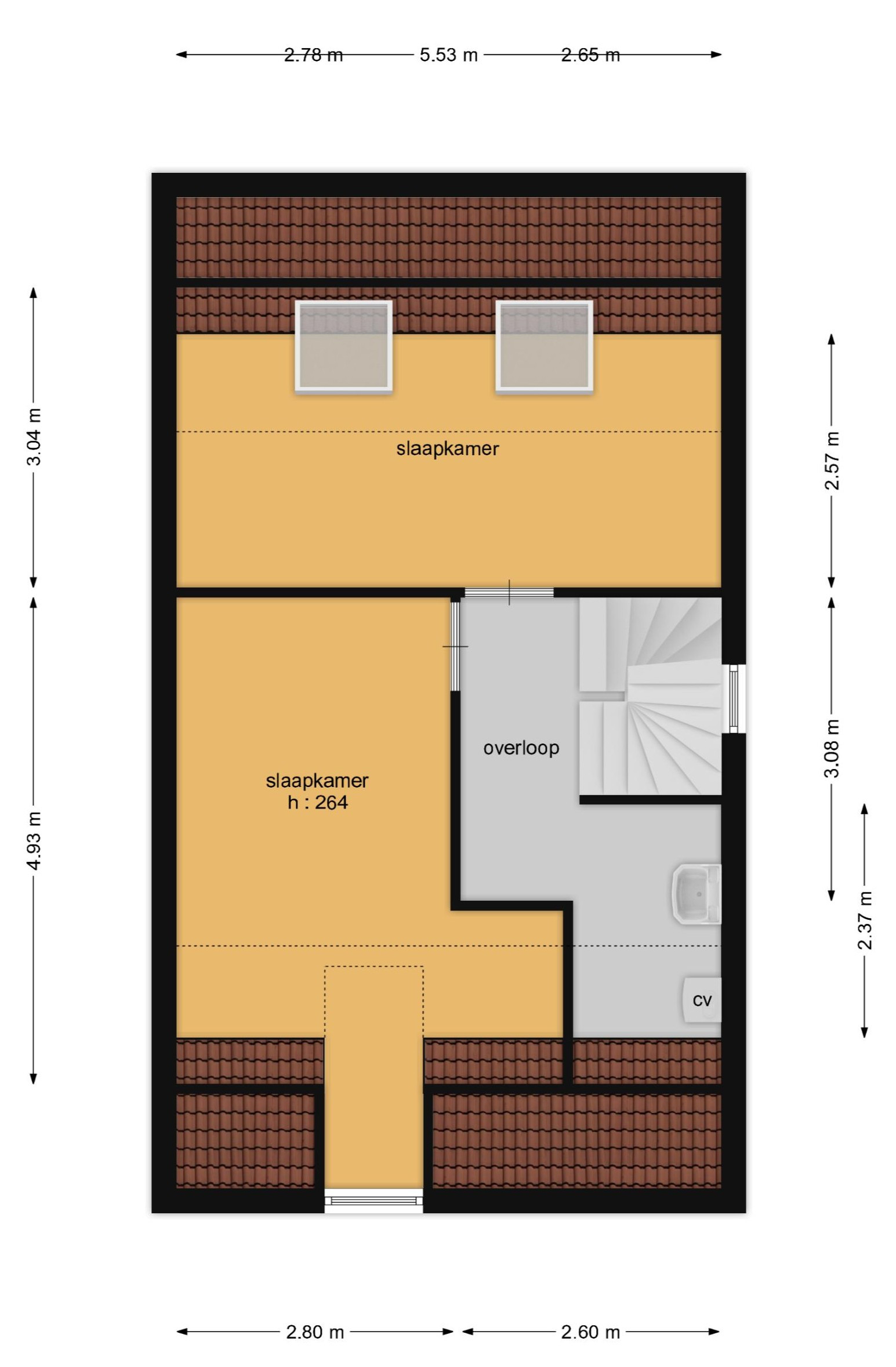 Vellerselaan 66 (plattegrond 3)