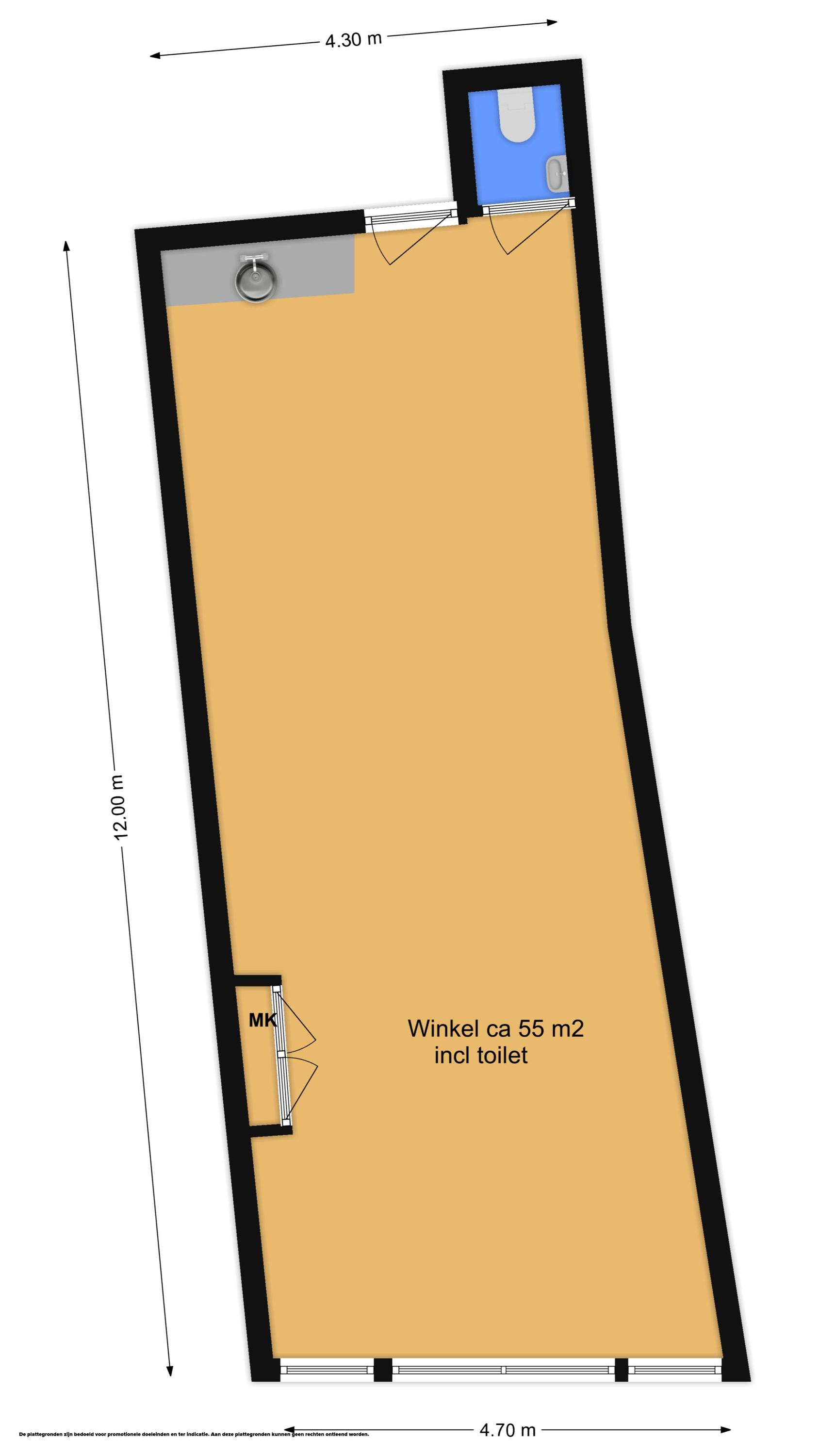 Langstraat 84 (plattegrond 1)
