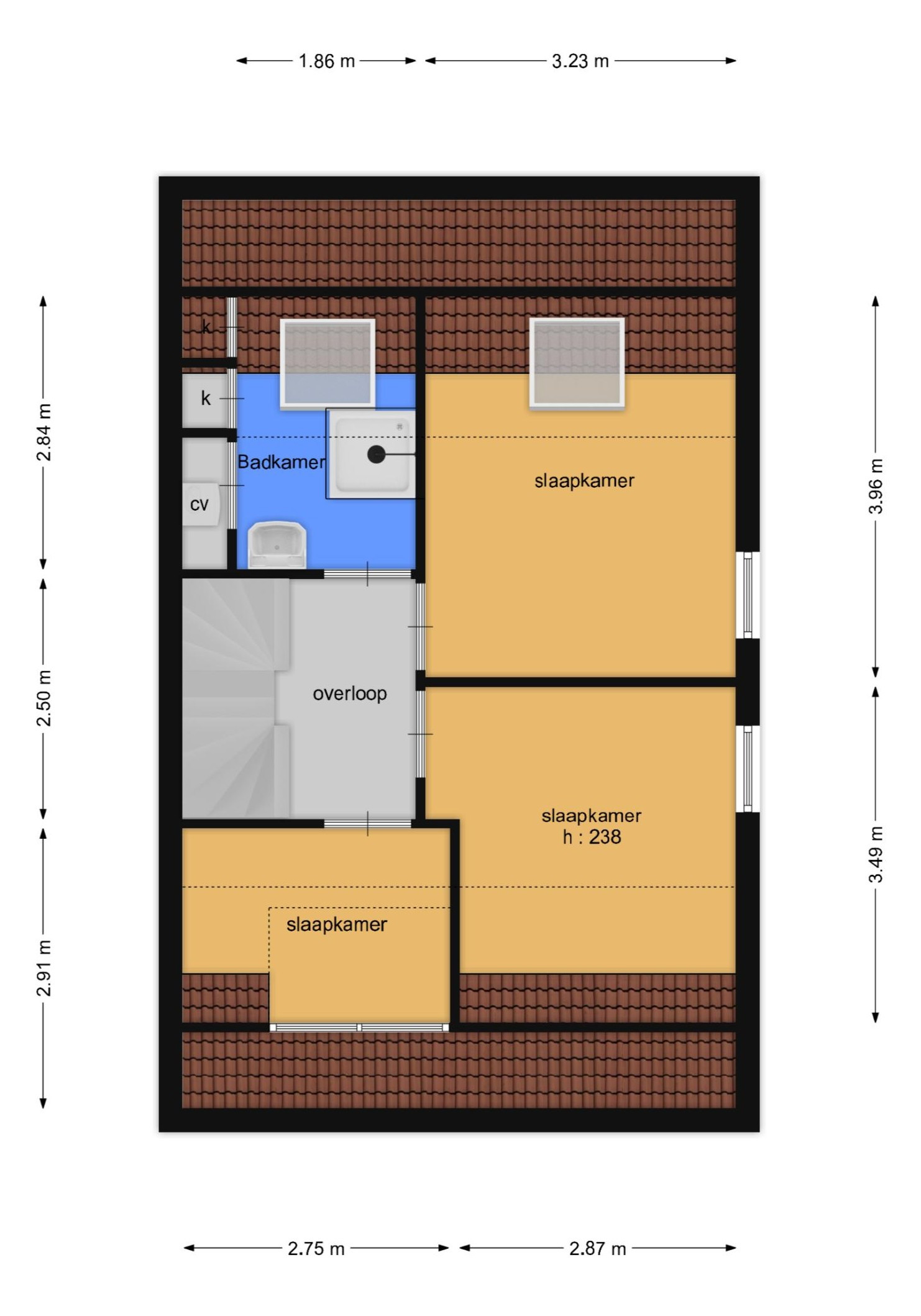 Bellefleur 15 (plattegrond 3)