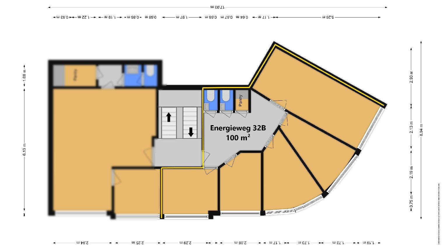 Energieweg 32 &#8211; B (plattegrond 1)