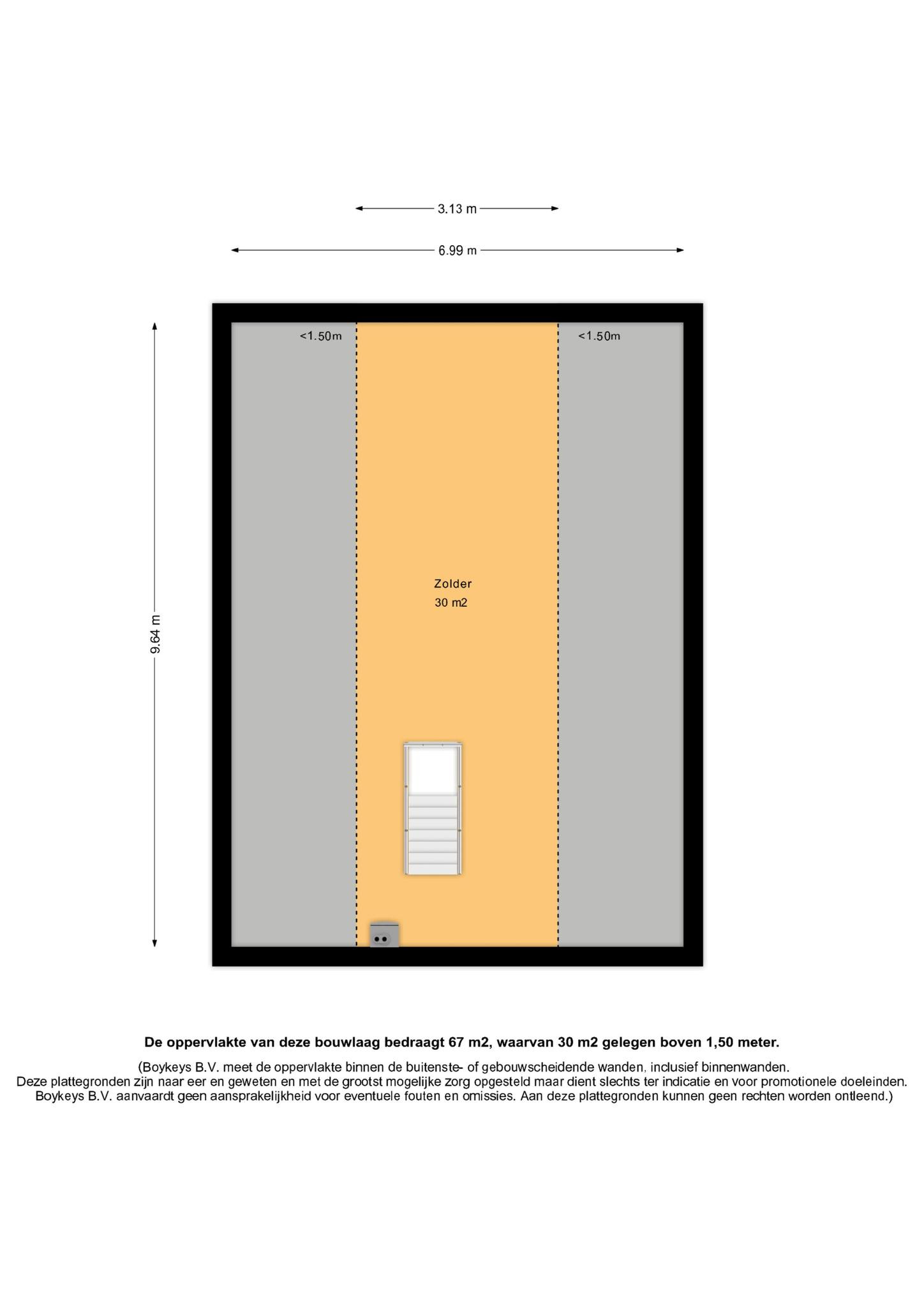 De Ruijterlaan 21 (plattegrond 2)