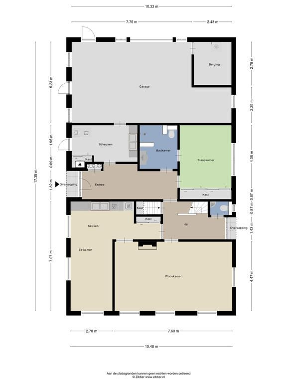 Postweg 122 (plattegrond 1)