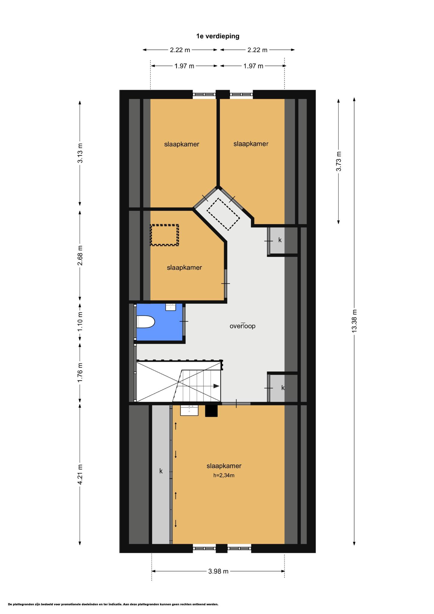 Lage Valkseweg 14 &#8211; A (plattegrond 2)