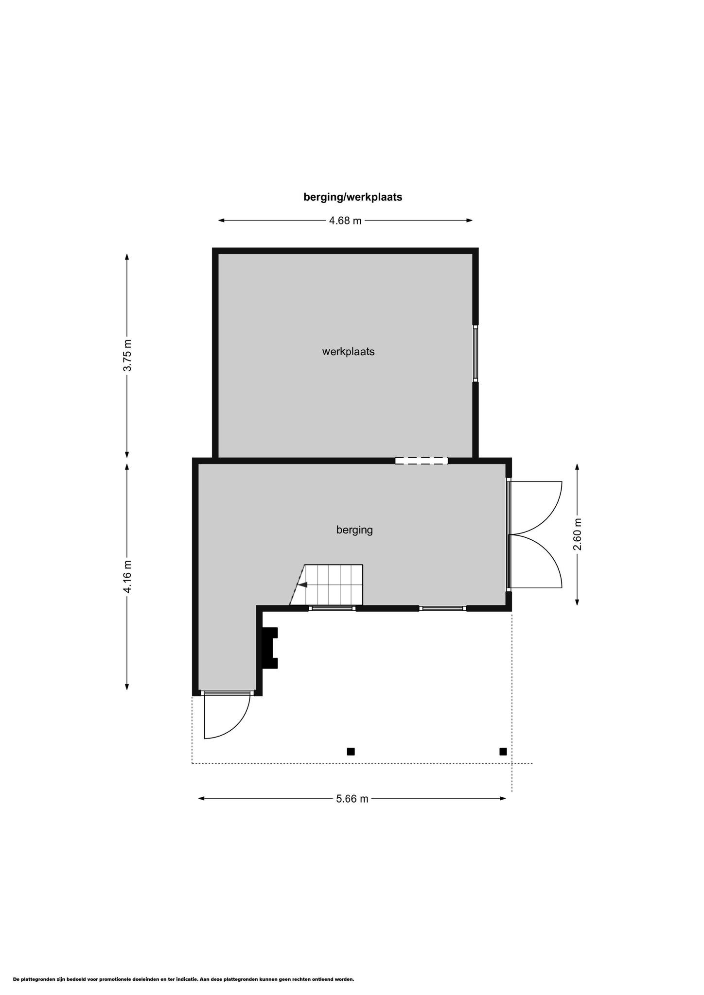 Lage Valkseweg 14 &#8211; A (plattegrond 4)