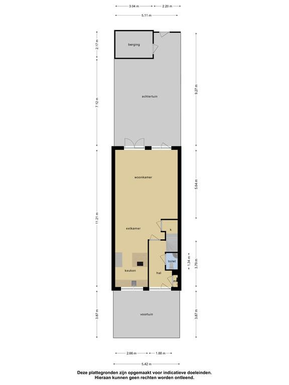 Chabolaan 25 (plattegrond 2)