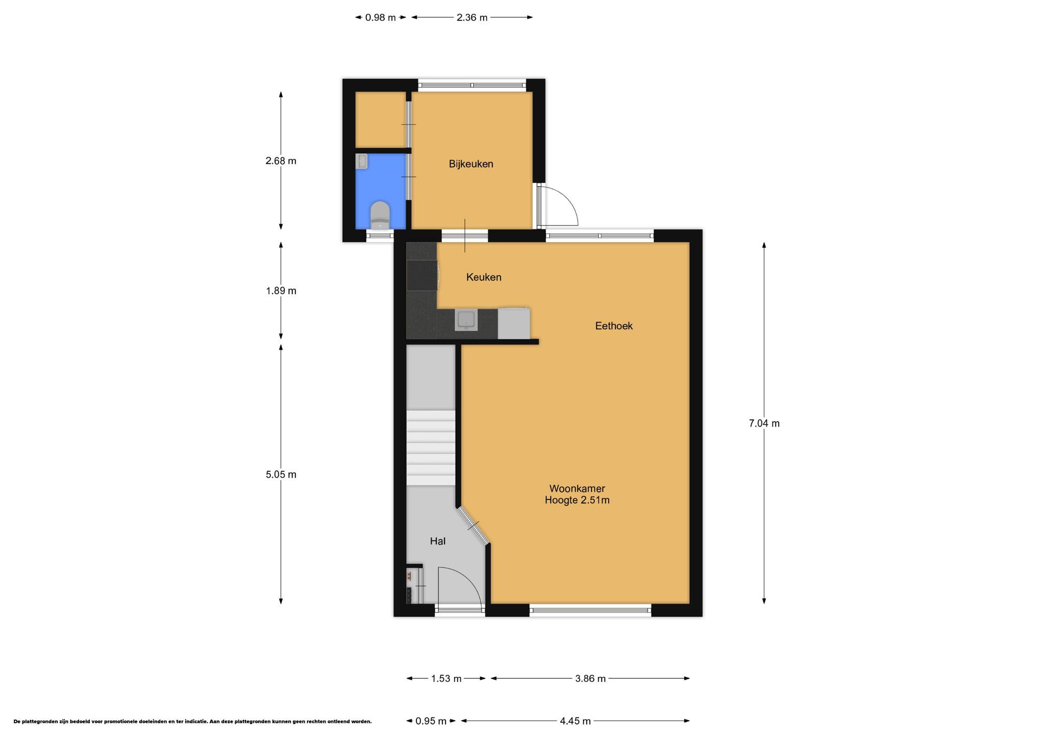 Bentincklaan 122 (plattegrond 1)