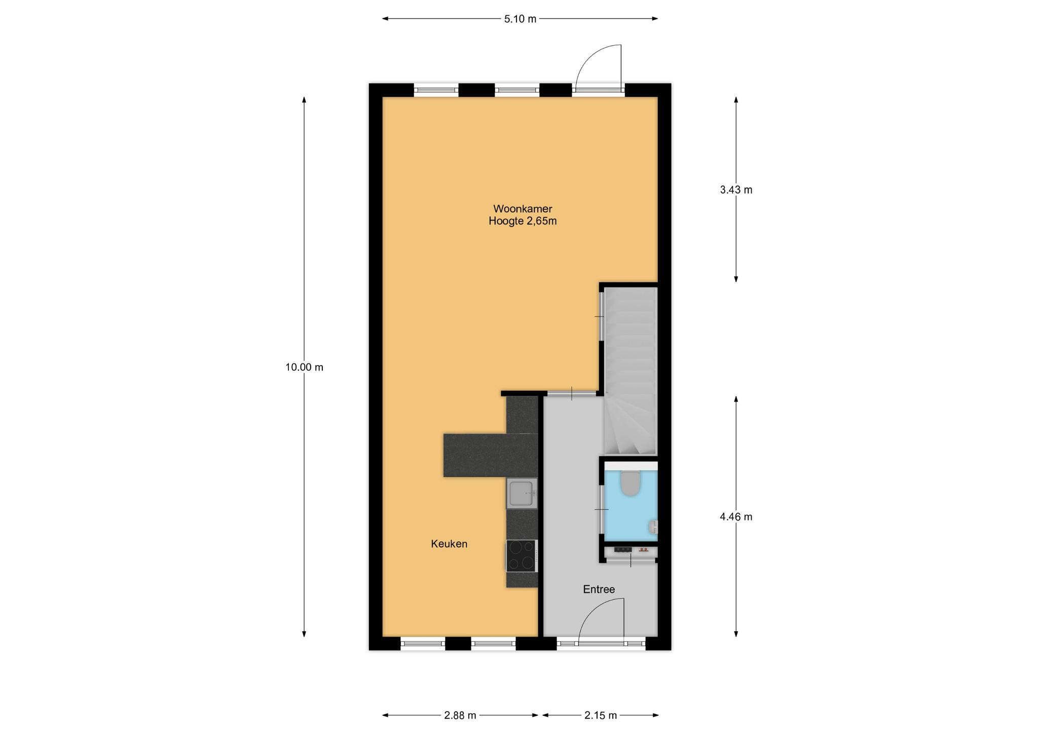 Hollands Hoenlaan 47 (plattegrond 1)