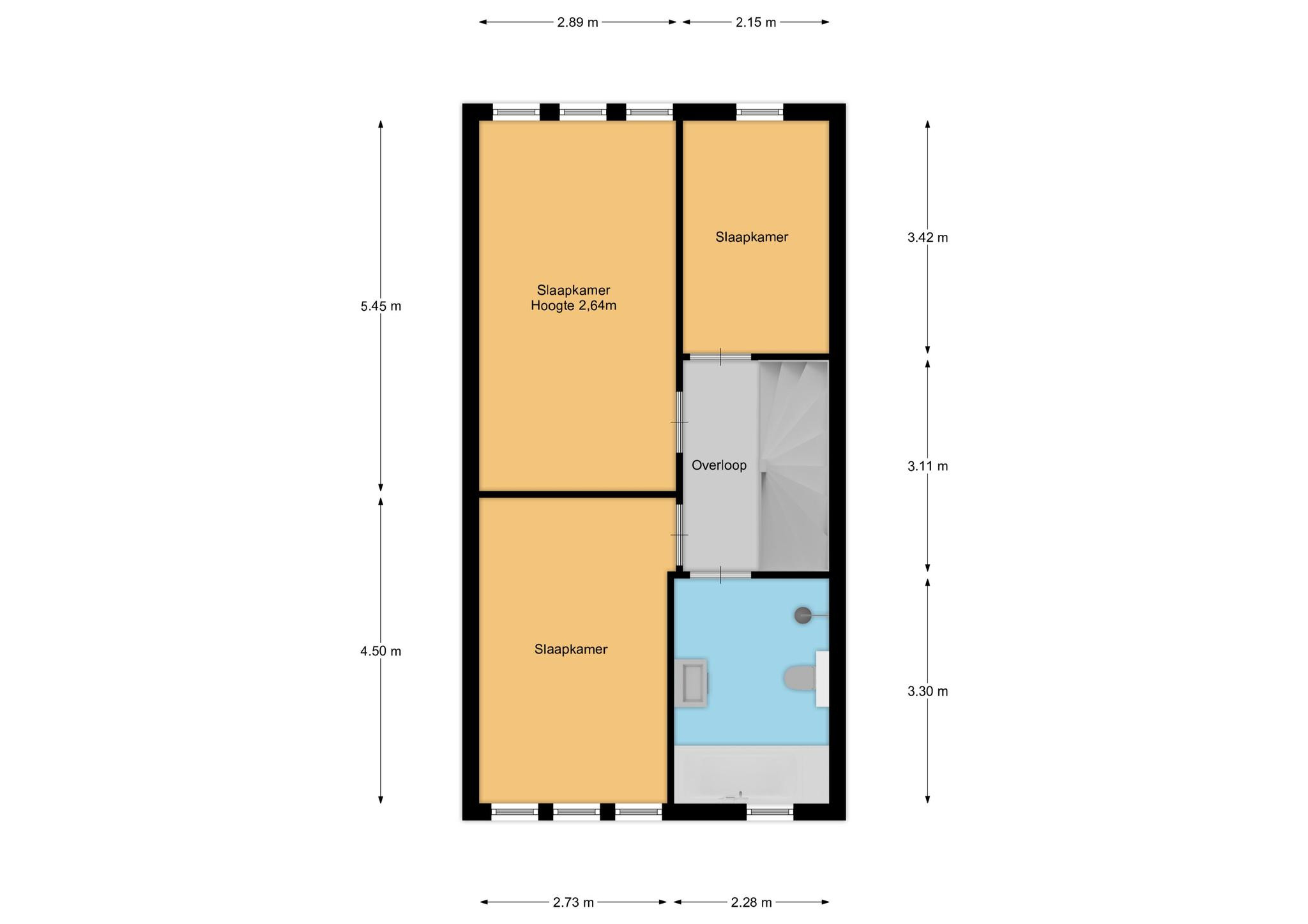 Hollands Hoenlaan 47 (plattegrond 2)