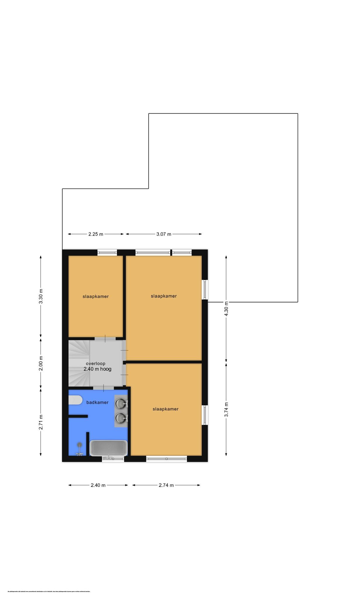 Hendrik van de Craatsstraat 50 (plattegrond 2)