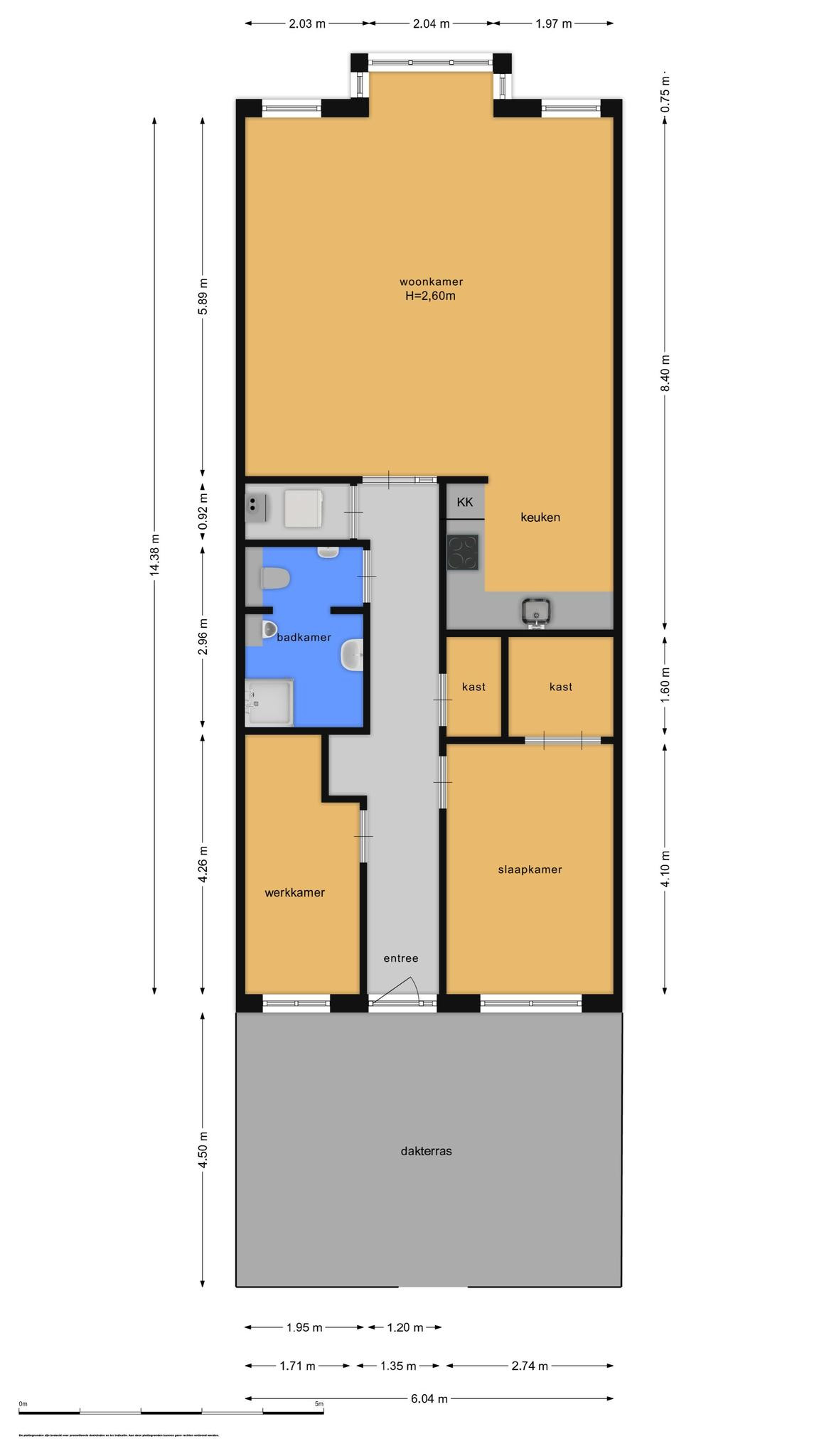 Langstraat 88 &#8211; A (plattegrond 1)