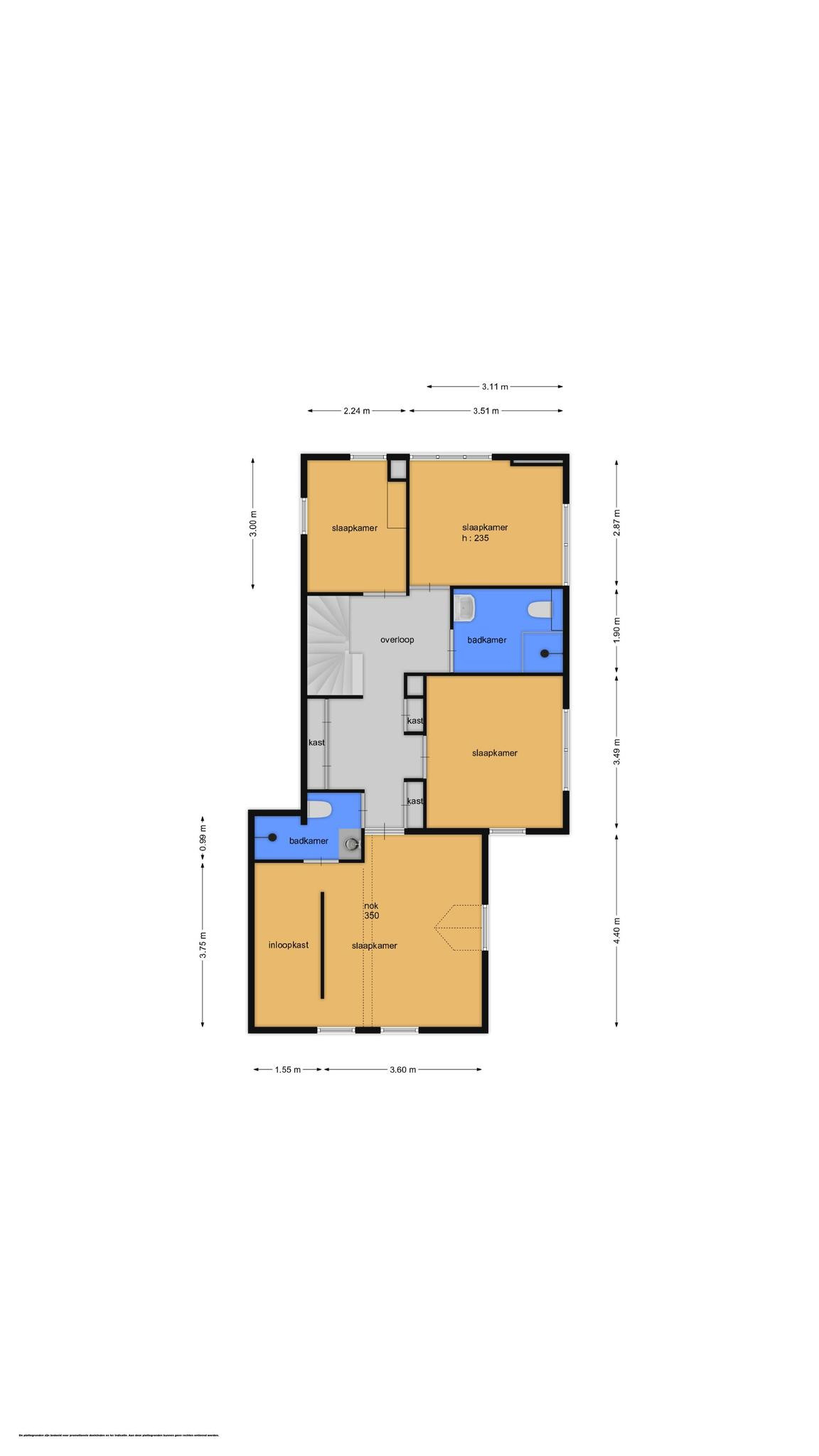 Thorbeckelaan 7 (plattegrond 2)
