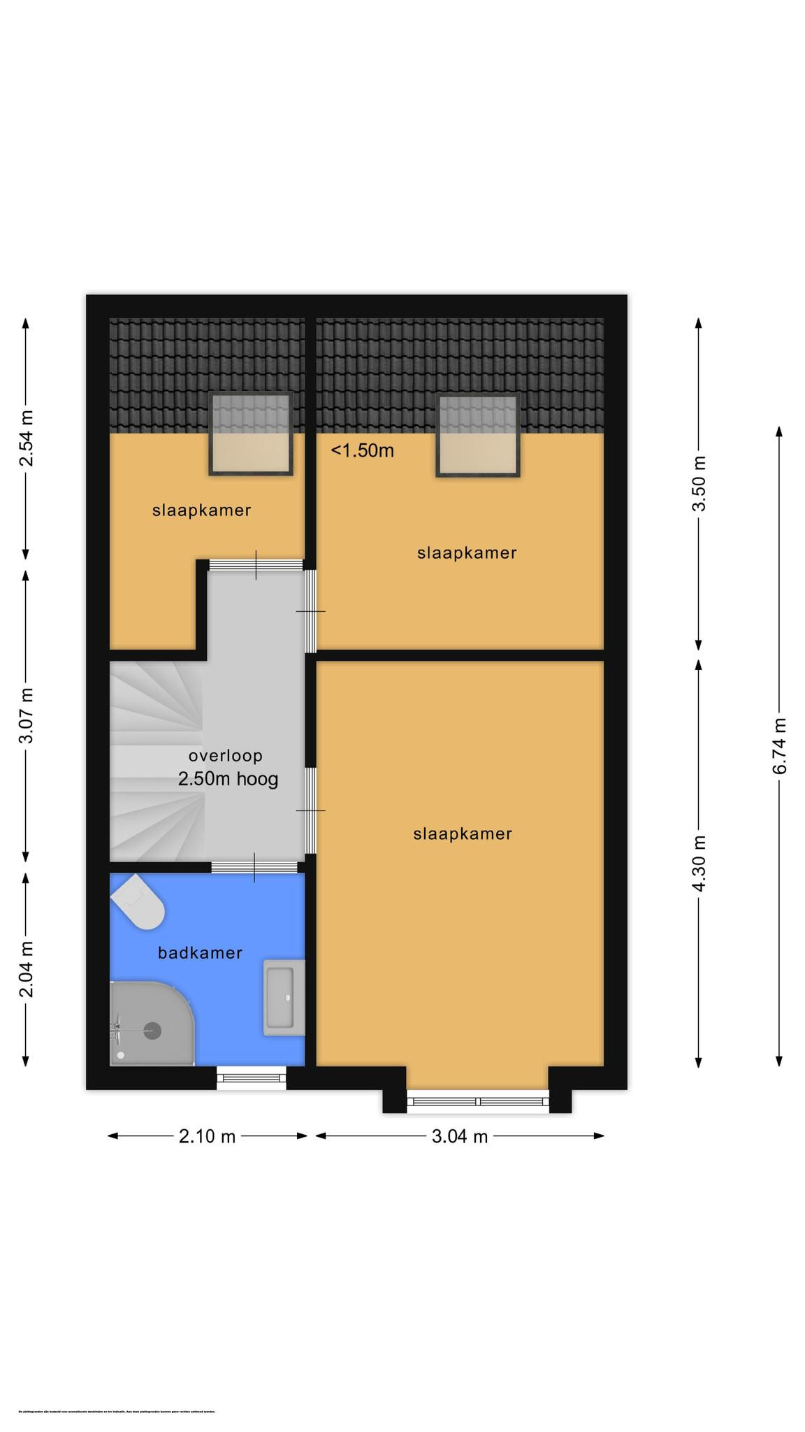 Wolfert Blankenlaan 13 (plattegrond 2)