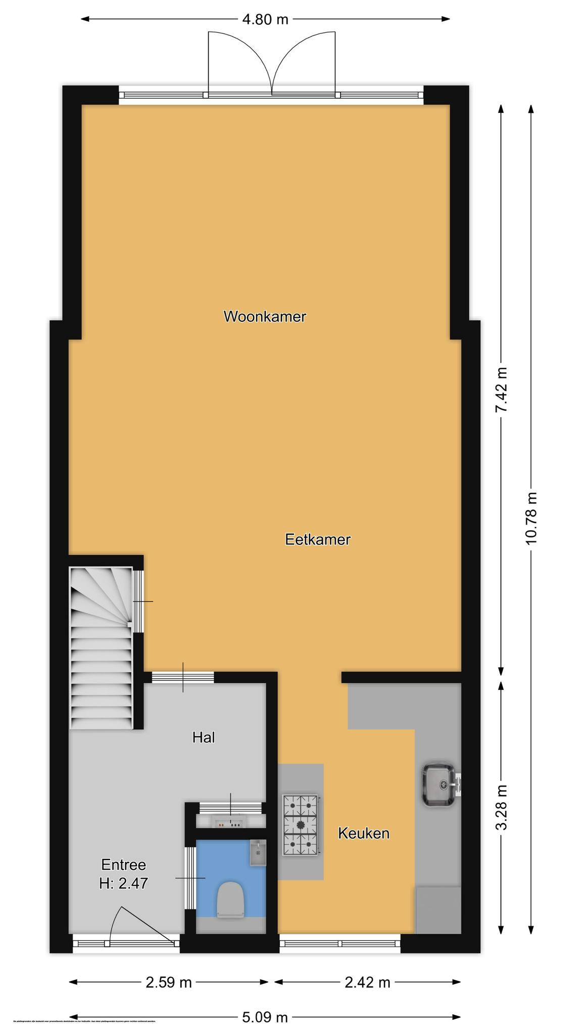 Lentetuin 48 (plattegrond 1)