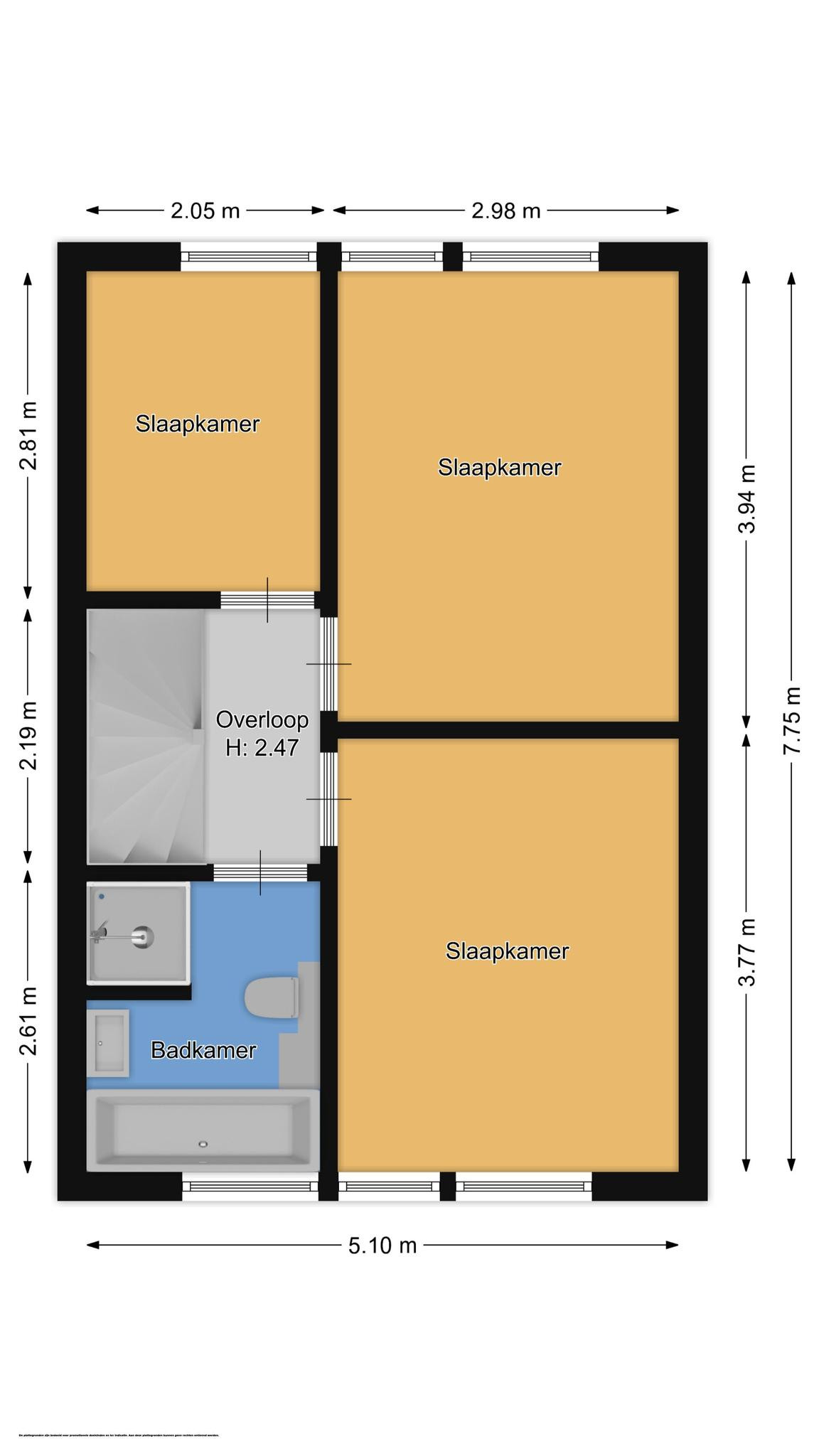 Lentetuin 48 (plattegrond 2)