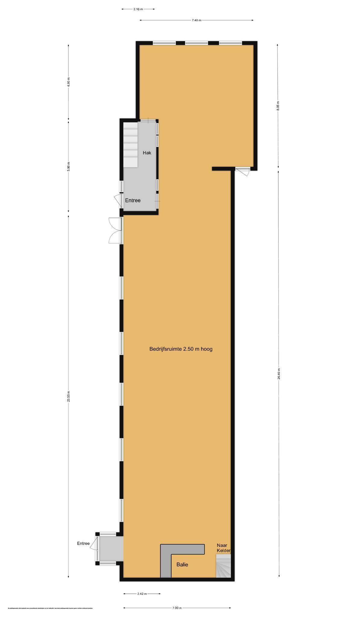 Baron van Nagellstraat 37 &#8211; A (plattegrond 1)