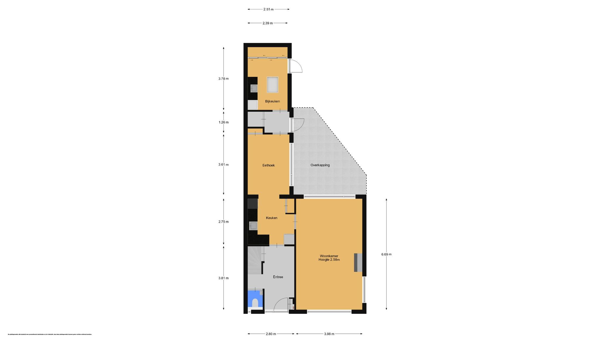 De Savornin Lohmanlaan 7 (plattegrond 1)